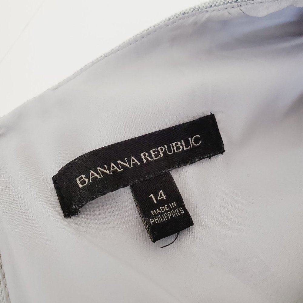 Banana Republic Gray Midi Dress - Picture 6 of 11